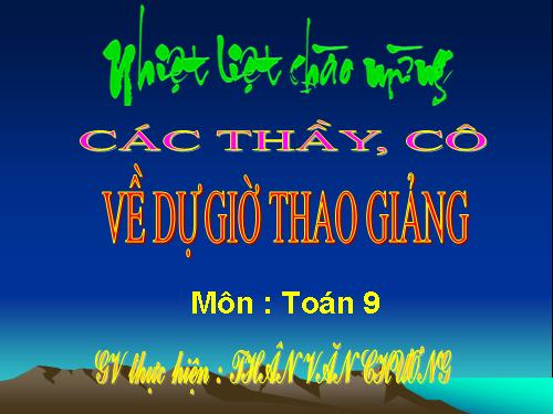 Chương I. §6. Biến đổi đơn giản biểu thức chứa căn thức bậc hai