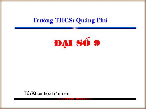 Chương III. §3. Giải hệ phương trình bằng phương pháp thế