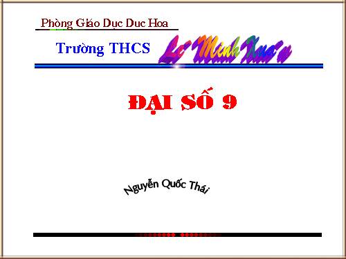 Chương III. §3. Giải hệ phương trình bằng phương pháp thế