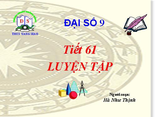 Các bài Luyện tập