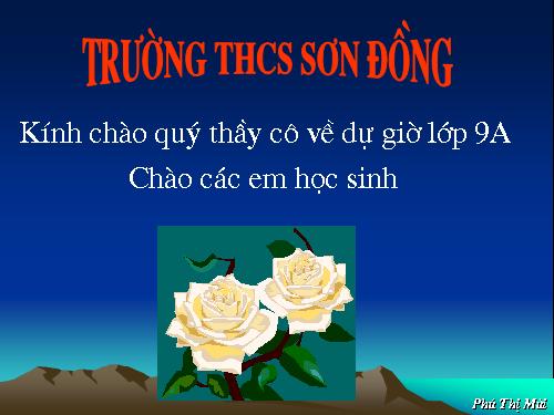 Chương II. §3. Đồ thị của hàm số y = ax + b (a ≠ 0)