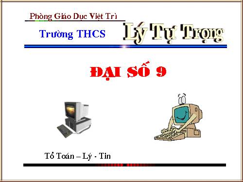Chương III. §1. Phương trình bậc nhất hai ẩn