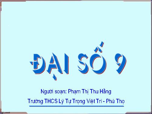 Chương IV. §5. Công thức nghiệm thu gọn