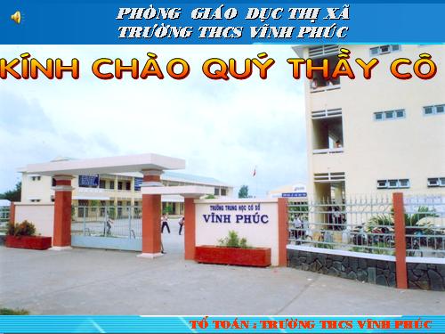 Chương II. §3. Đồ thị của hàm số y = ax + b (a ≠ 0)