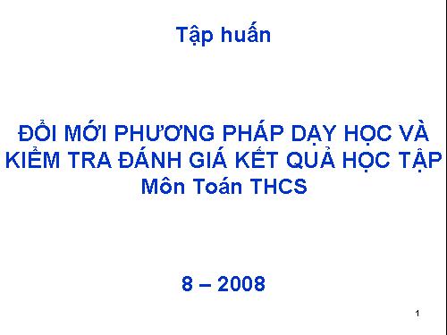 doi moi phuơng phap