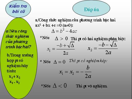 Chương IV. §6. Hệ thức Vi-ét và ứng dụng