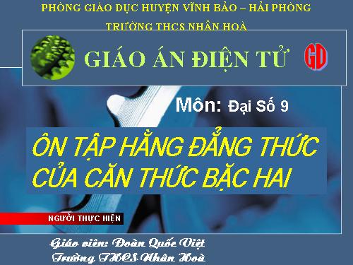 Các bài Luyện tập