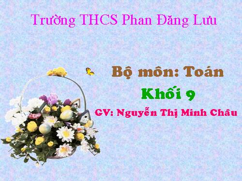 Chương IV. §4. Công thức nghiệm của phương trình bậc hai