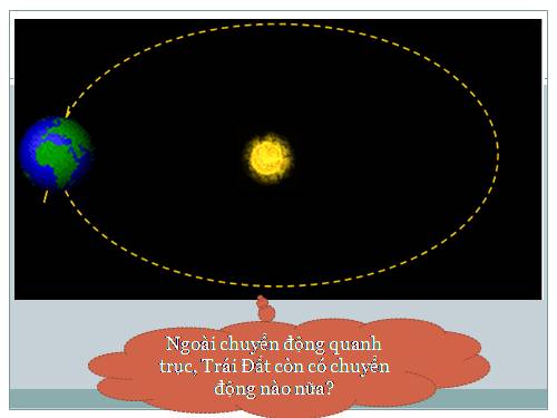 Bài 8. Sự chuyển động của Trái Đất quanh Mặt Trời