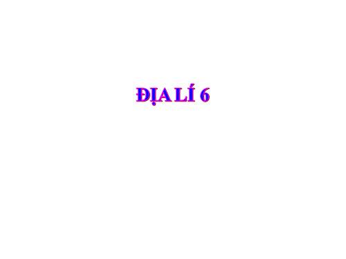 Bài 24. Biển và đại dương
