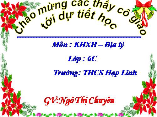 Bài 19 - KHXH: Nước trên Trái Đất (tiết 1)