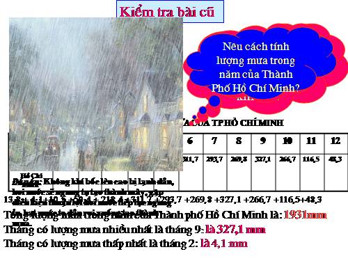 Bài 21. Thực hành : Phân tích biểu đồ nhiệt độ, lượng mưa
