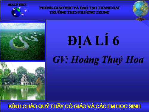 Bài 23. Sông và hồ