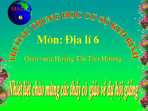 Bài 13. Địa hình bề mặt Trái Đất