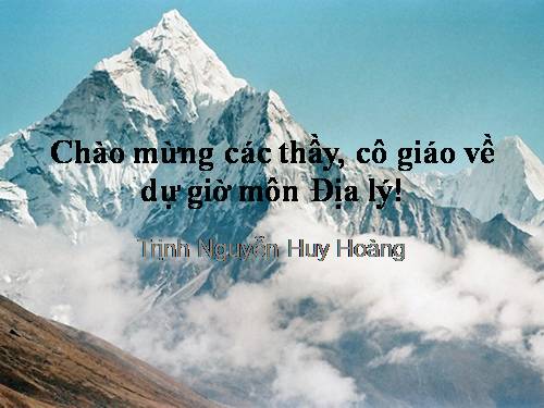 Bài 13. Địa hình bề mặt Trái Đất