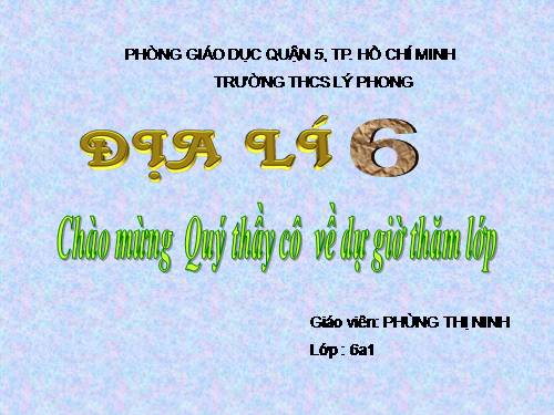 Bài 7. Sự vận động tự quay quanh trục của Trái Đất và các hệ quả