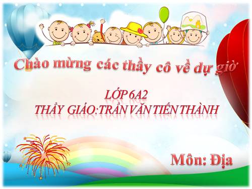 Bài 1. Vị trí, hình dạng và kích thước của Trái Đất