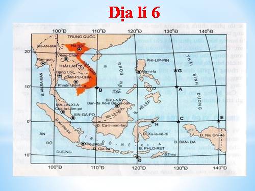 Bài 4. Phương hướng trên bản đồ. Kinh độ, vĩ độ và tọa độ địa lí