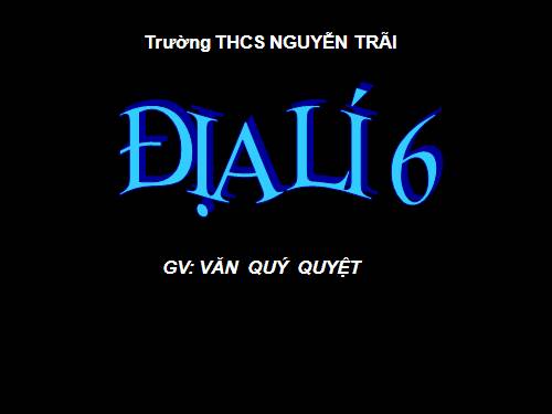 Bài 22. Các đới khí hậu trên Trái Đất