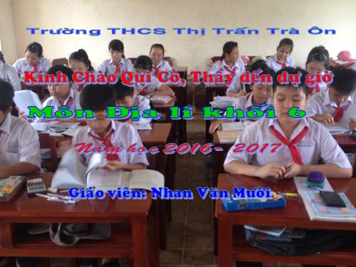 Bài 4. Phương hướng trên bản đồ. Kinh độ, vĩ độ và tọa độ địa lí
