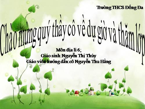 Bài 23. Sông và hồ