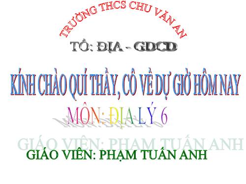 Bài 22. Các đới khí hậu trên Trái Đất