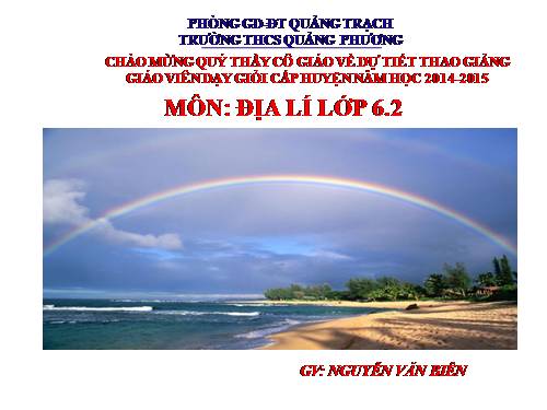 Bài 24. Biển và đại dương