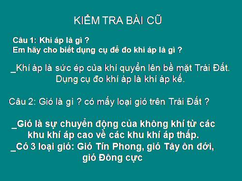 Bài 20. Hơi nước trong không khí. Mưa