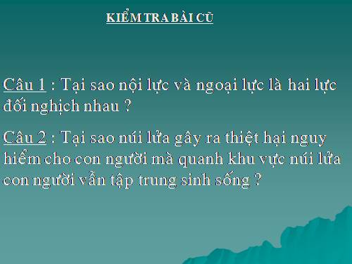 Bài 13. Địa hình bề mặt Trái Đất
