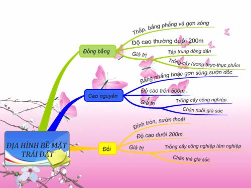 Bài 14. Địa hình bề mặt Trái Đất (tiếp theo)