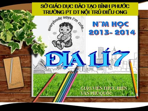 Bài 13. Địa hình bề mặt Trái Đất