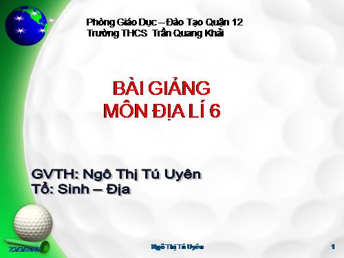 Bài 23. Sông và hồ