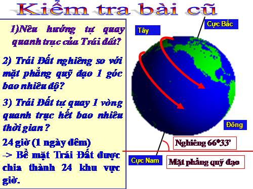 Bài 8. Sự chuyển động của Trái Đất quanh Mặt Trời