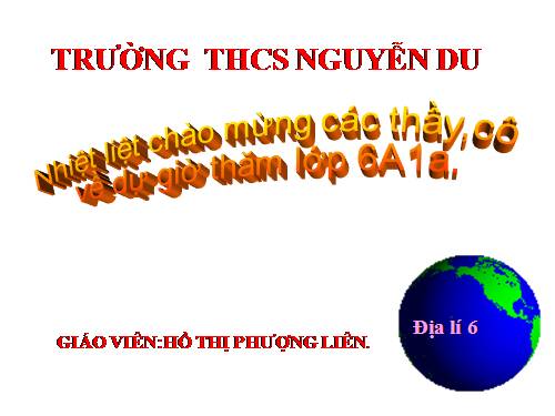 Bài 13. Địa hình bề mặt Trái Đất