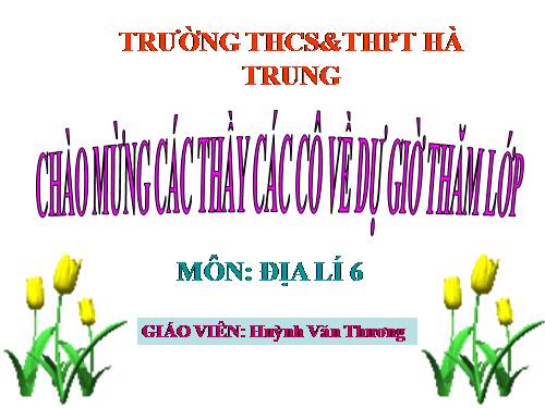 Bài 7. Sự vận động tự quay quanh trục của Trái Đất và các hệ quả