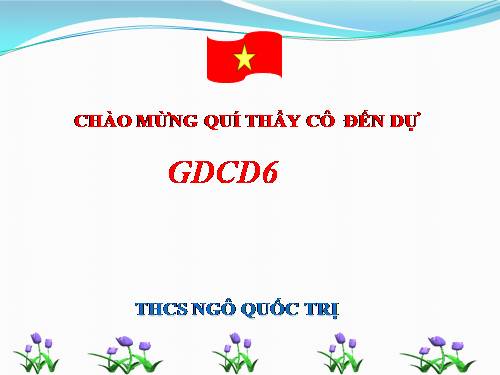 giáo án địa 6