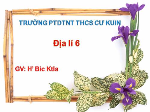 Bài 25. Thực hành: Sự chuyển động của các dòng biển trong đại dương