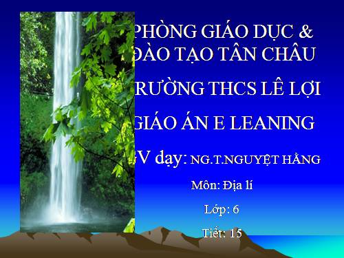 Bài 13. Địa hình bề mặt Trái Đất