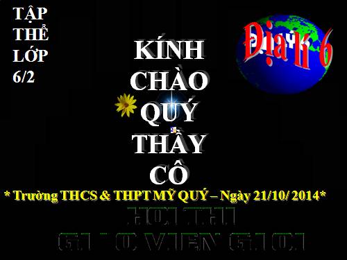 Bài 7. Sự vận động tự quay quanh trục của Trái Đất và các hệ quả