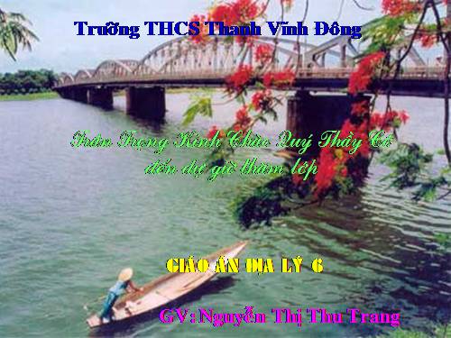 Bài 23. Sông và hồ