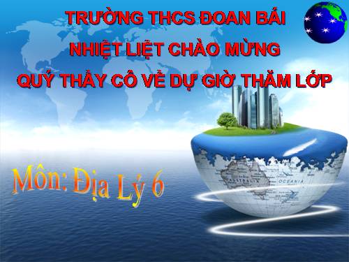 Bài 19. Khí áp và gió trên Trái Đất