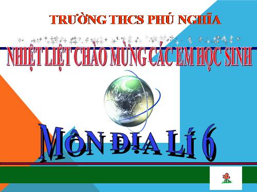 Bài 19. Khí áp và gió trên Trái Đất
