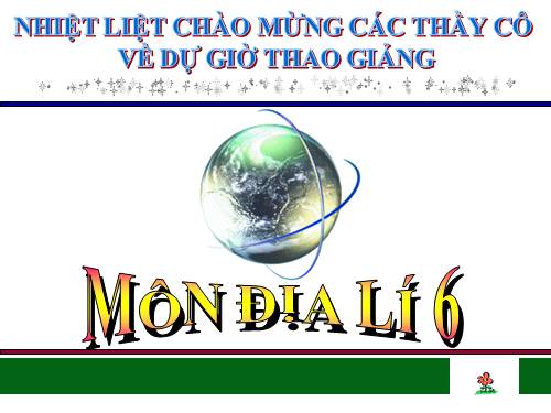 Bài 19. Khí áp và gió trên Trái Đất