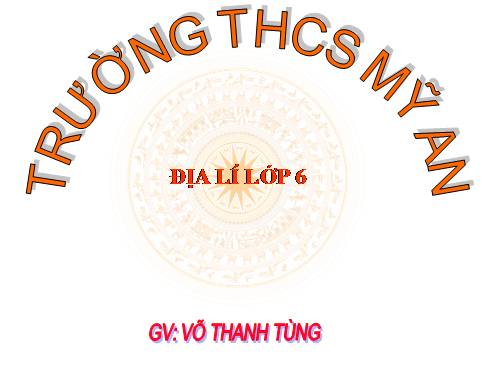 Bài 14. Địa hình bề mặt Trái Đất (tiếp theo)