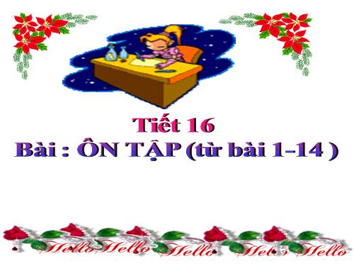 bài ôn tập (từ bài 1 - 14 )