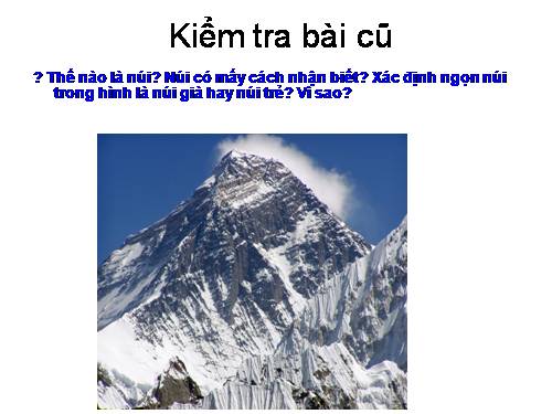 Bài 14. Địa hình bề mặt Trái Đất (tiếp theo)