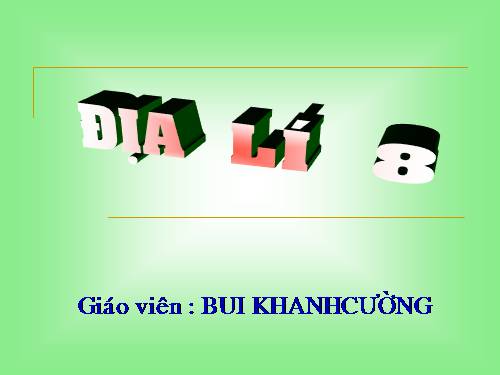 Bài 4. Phương hướng trên bản đồ. Kinh độ, vĩ độ và tọa độ địa lí