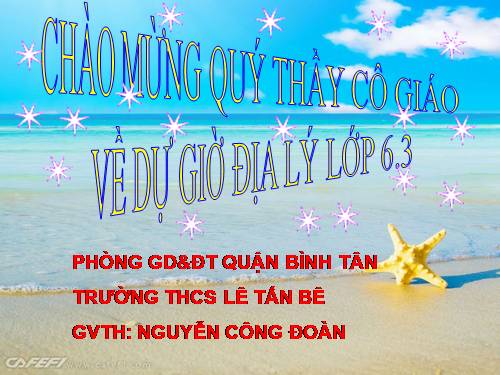 Bài 24. Biển và đại dương