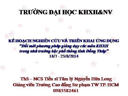 tâm lí học sinh và nhu cầu lắng nghe