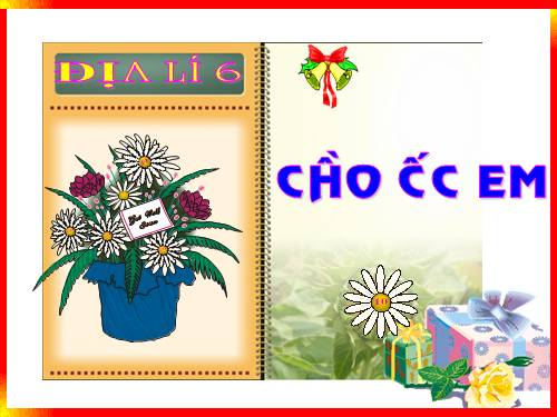Bài 25. Thực hành: Sự chuyển động của các dòng biển trong đại dương